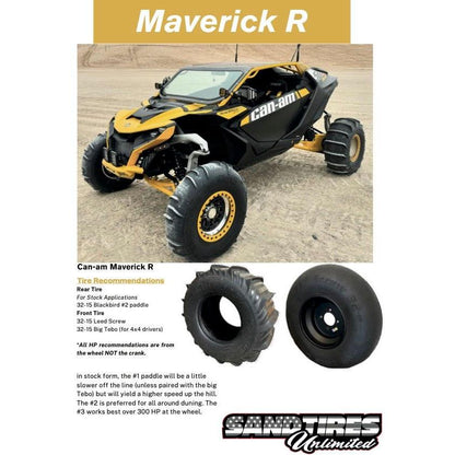 Razor Blaster Front Sand Tire