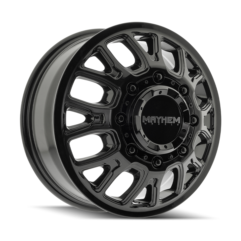 MAYHEM MAYHEM COGENT DUALLY (8107D) GLOSS BLACK 20X8.25 8-200 115MM 142MM