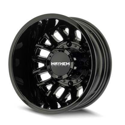 MAYHEM MAYHEM COGENT DUALLY (8107D) GLOSS BLACK 20X8.25 8-200 -192MM 142MM