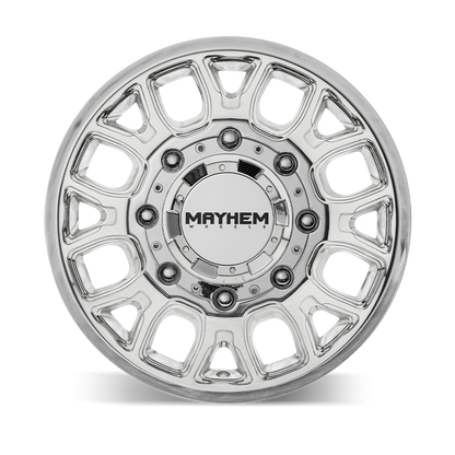 MAYHEM MAYHEM COGENT DUALLY (8107D) POLISHED 17X6.5 8-210 125MM 154.2MM