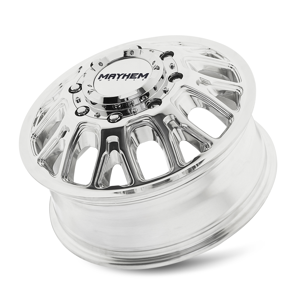 MAYHEM MAYHEM COGENT DUALLY (8107D) POLISHED 17X6.5 8-200 125MM 142MM