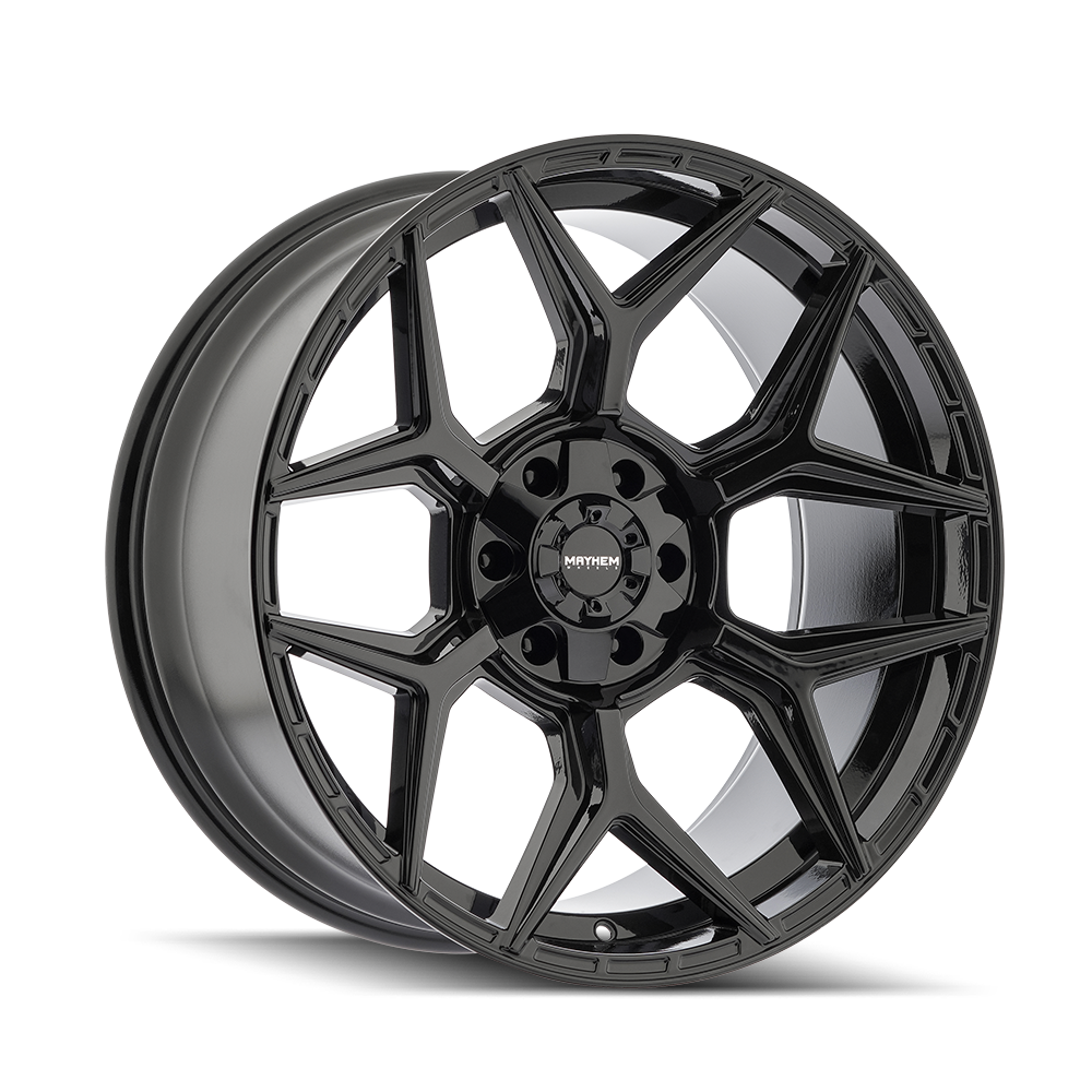 MAYHEM MAYHEM VANQUISH 8119 GLOSS BLACK 20X10 6-135/6-139.7 -19MM 106MM