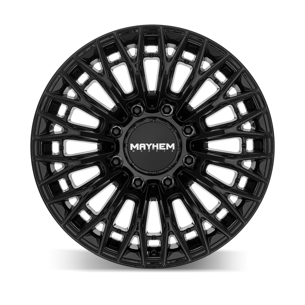 MAYHEM MAYHEM CYCLONE 8121 GLOSS BLACK 20X9 8-170 0MM 125.2MM