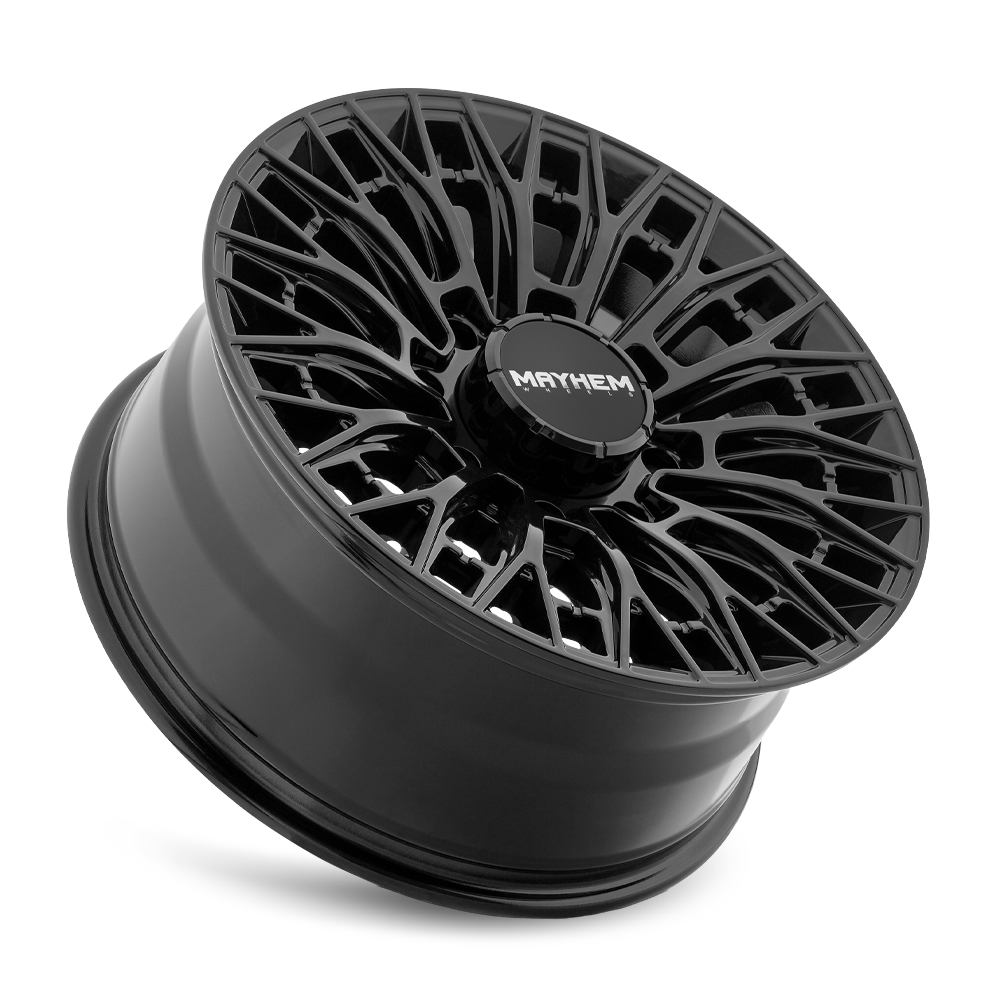 MAYHEM MAYHEM CYCLONE 8121 GLOSS BLACK 20X9 8-180 0MM 124.1MM