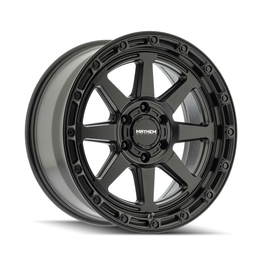 MAYHEM MAYHEM  RIDGELINE (8306) SATIN BLACK 18X9 6X139.7 20MM 106MM