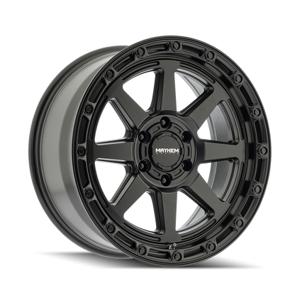 MAYHEM MAYHEM  RIDGELINE (8306) SATIN BLACK 18X9 6X139.7 20MM 106MM