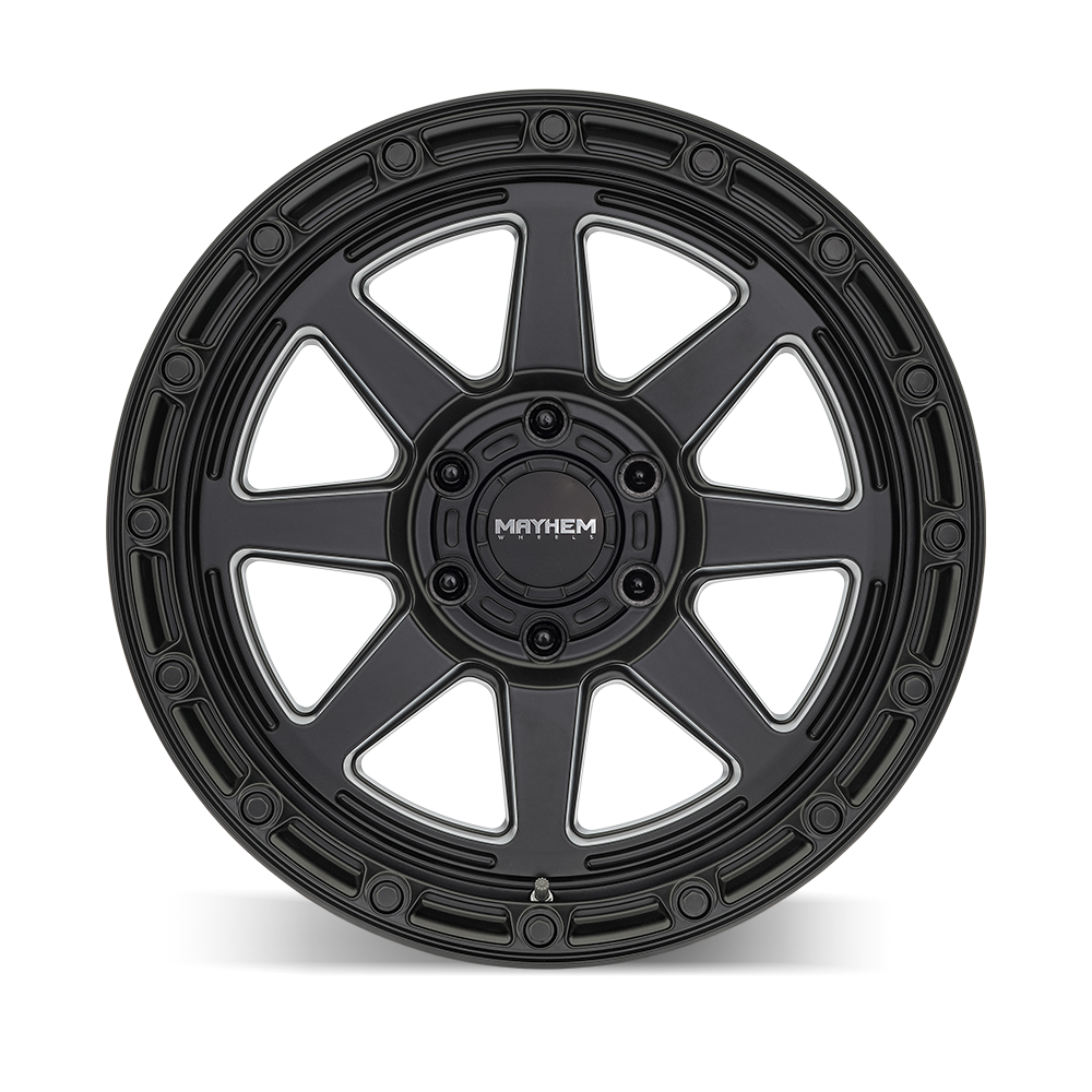 MAYHEM MAYHEM  RIDGELINE (8306) SATIN BLACK 18X9 6X139.7 20MM 106MM