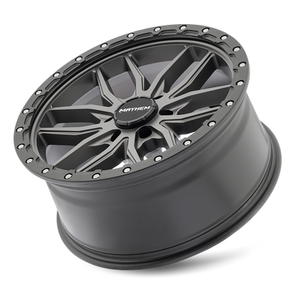 MAYHEM MAYHEM VECTOR 8310 MATTE GUNMETAL BLACK LIP 17X9 6-139.7 18MM 106MM