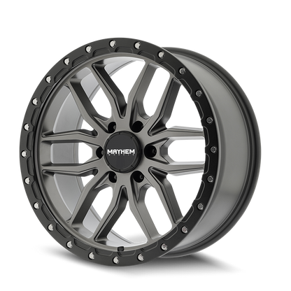 MAYHEM MAYHEM VECTOR 8310 MATTE GUNMETAL BLACK LIP 17X9 6-139.7 18MM 106MM