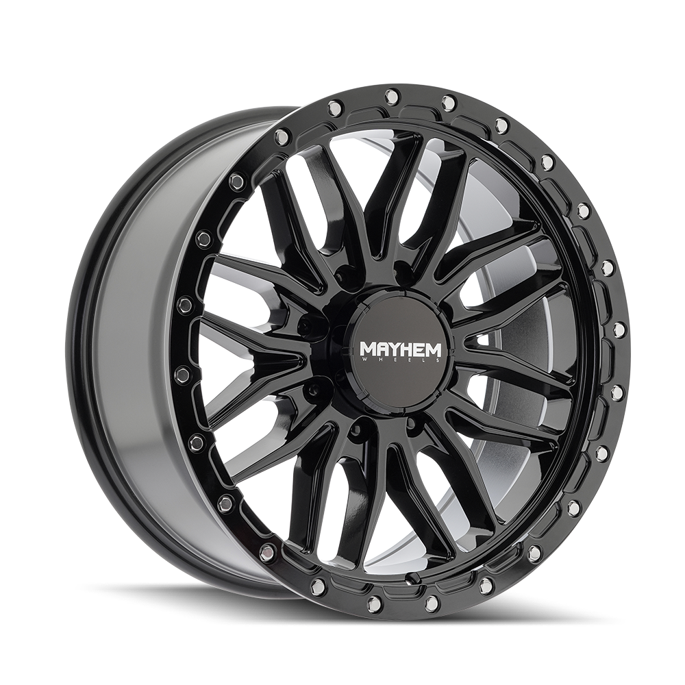 MAYHEM MAYHEM VECTOR 8310 GLOSS BLACK 17X9 8-180 18MM 124.1MM