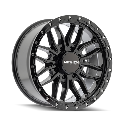 MAYHEM MAYHEM VECTOR 8310 GLOSS BLACK 17X9 8-180 18MM 124.1MM