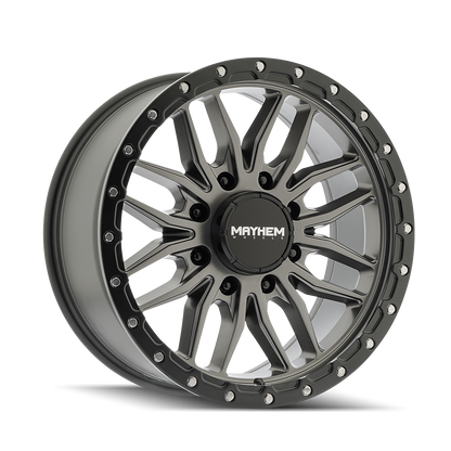 MAYHEM MAYHEM VECTOR 8310 MATTE GUNMETAL BLACK LIP 17X9 8-165.1 18MM 125.2MM