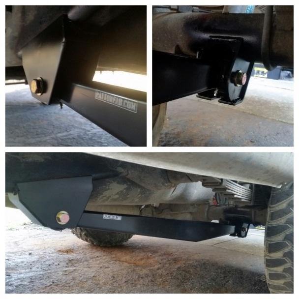 Patton Fabrication 03-13 Dodge 2500/3500 Long Travel Traction Bars