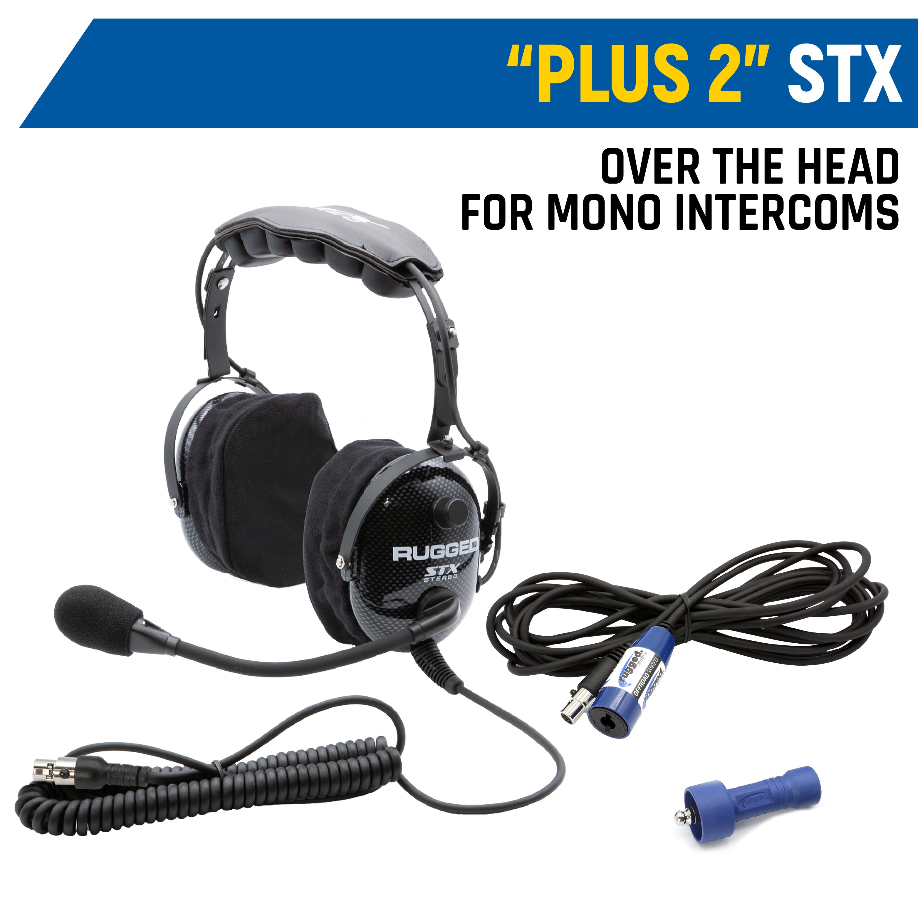 Rear Seat Expansion Kit with Helmet Kits or Headsets - STX Stereo / AlphaBass Headset