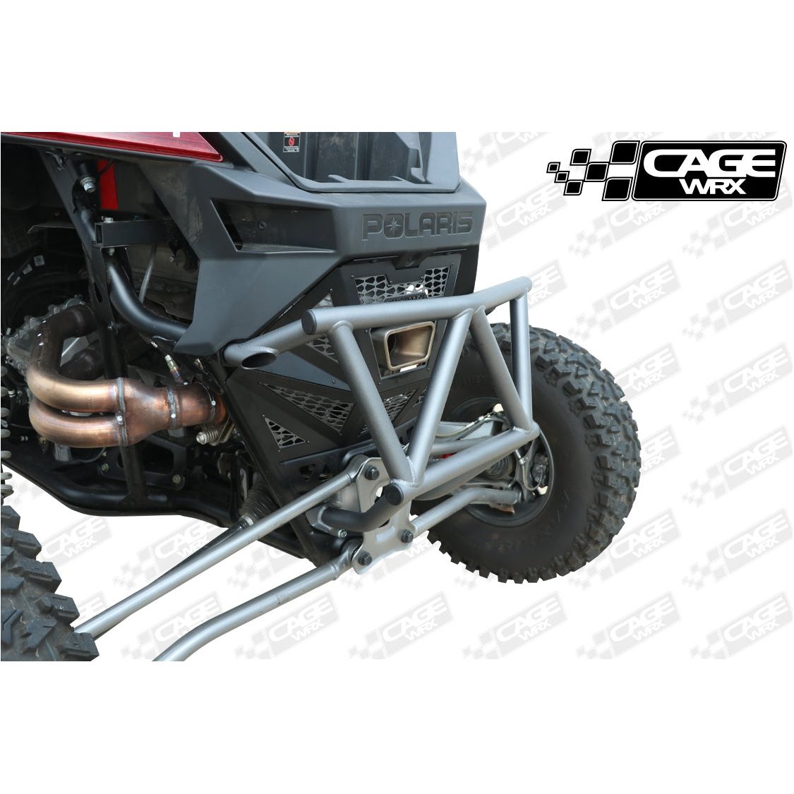 Polaris RZR Pro R Assembled Bolt On Rear Bumper