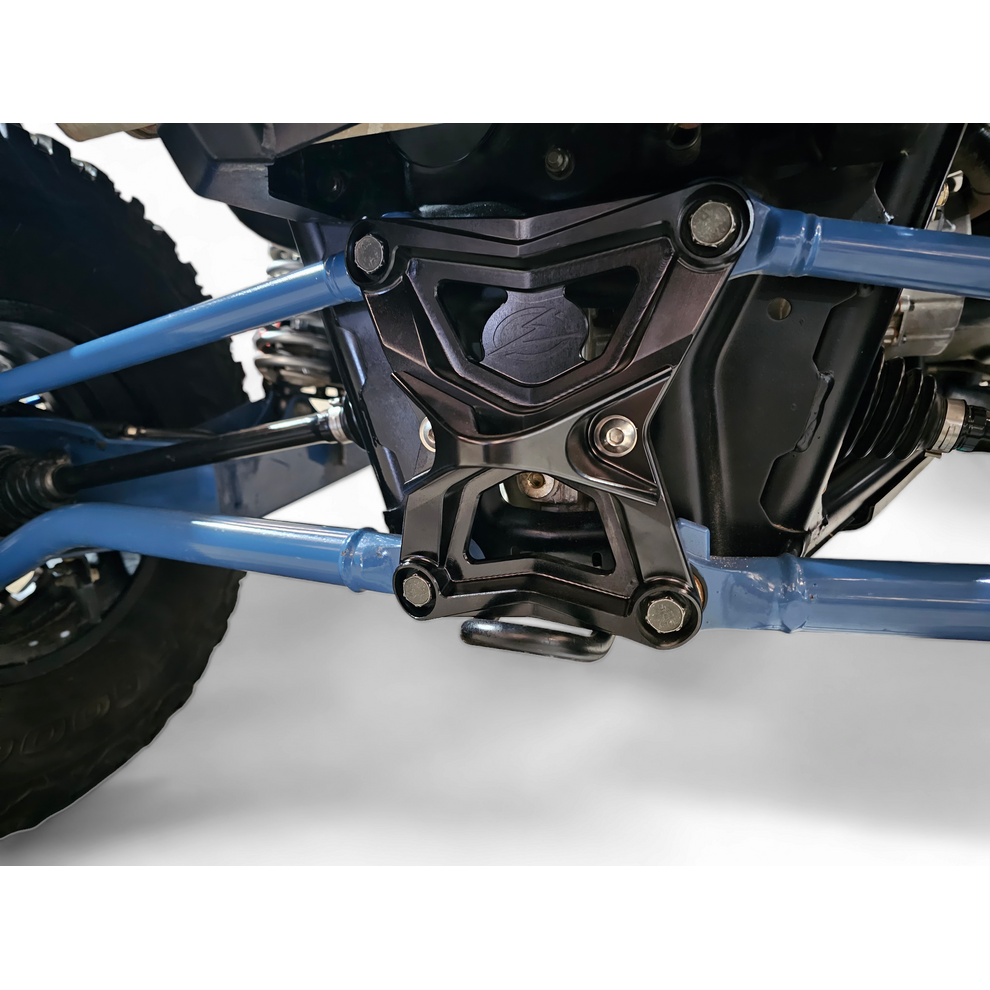 Polaris RZR Pro XP Radius Rod Plate with Tow Hook