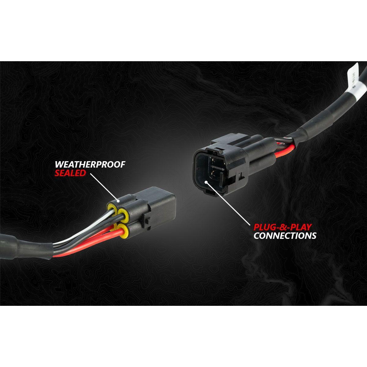 Polaris RZR V-Spec 5 Speaker Plug-&-Play Kit with JVC