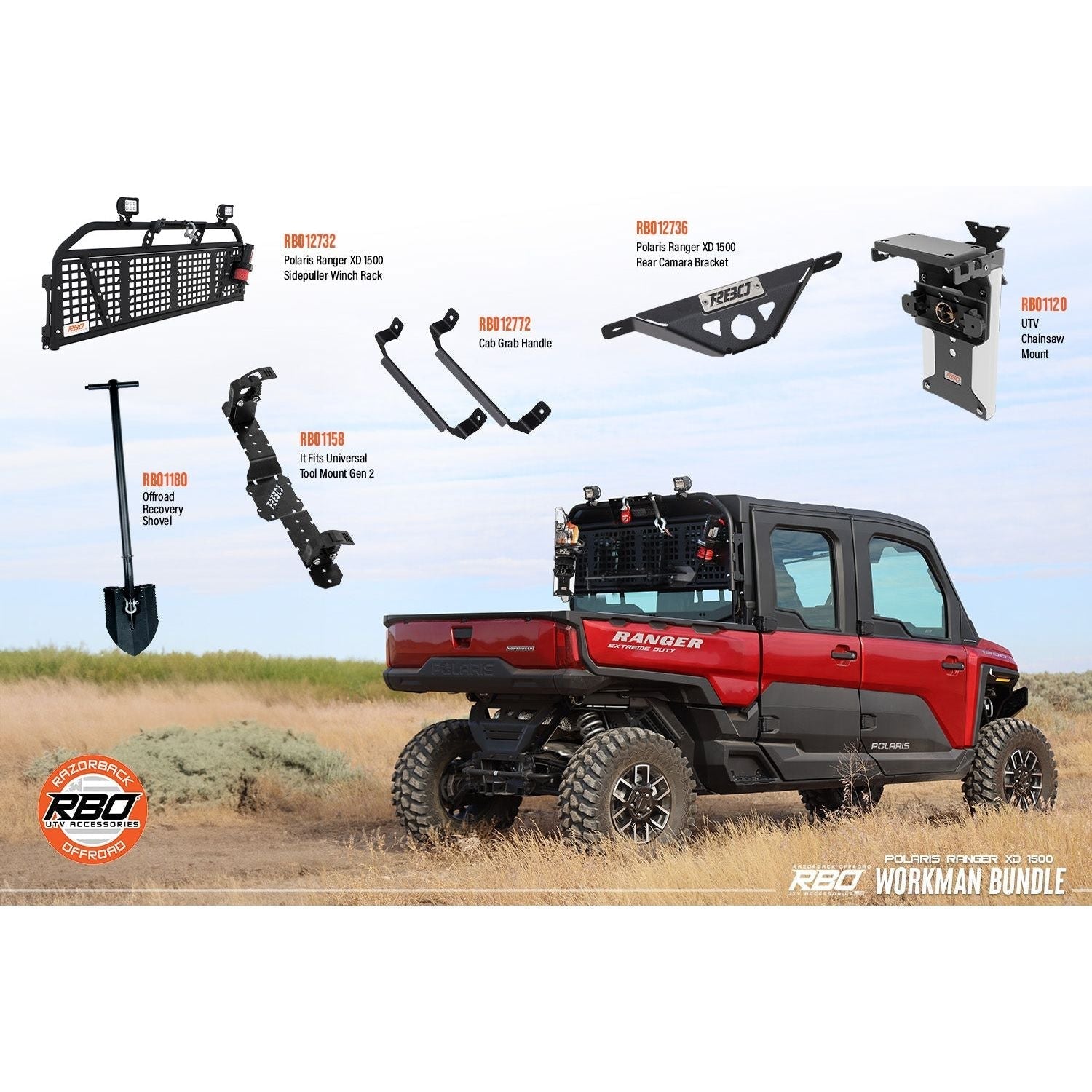 Polaris Ranger XD 1500 Workman Bundle