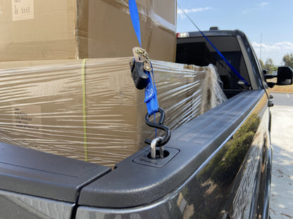 Raised Fit Retractable Tie-Down Anchors | 2014 + Chevy Silverado and GMC Sierra | - SpeedStrap