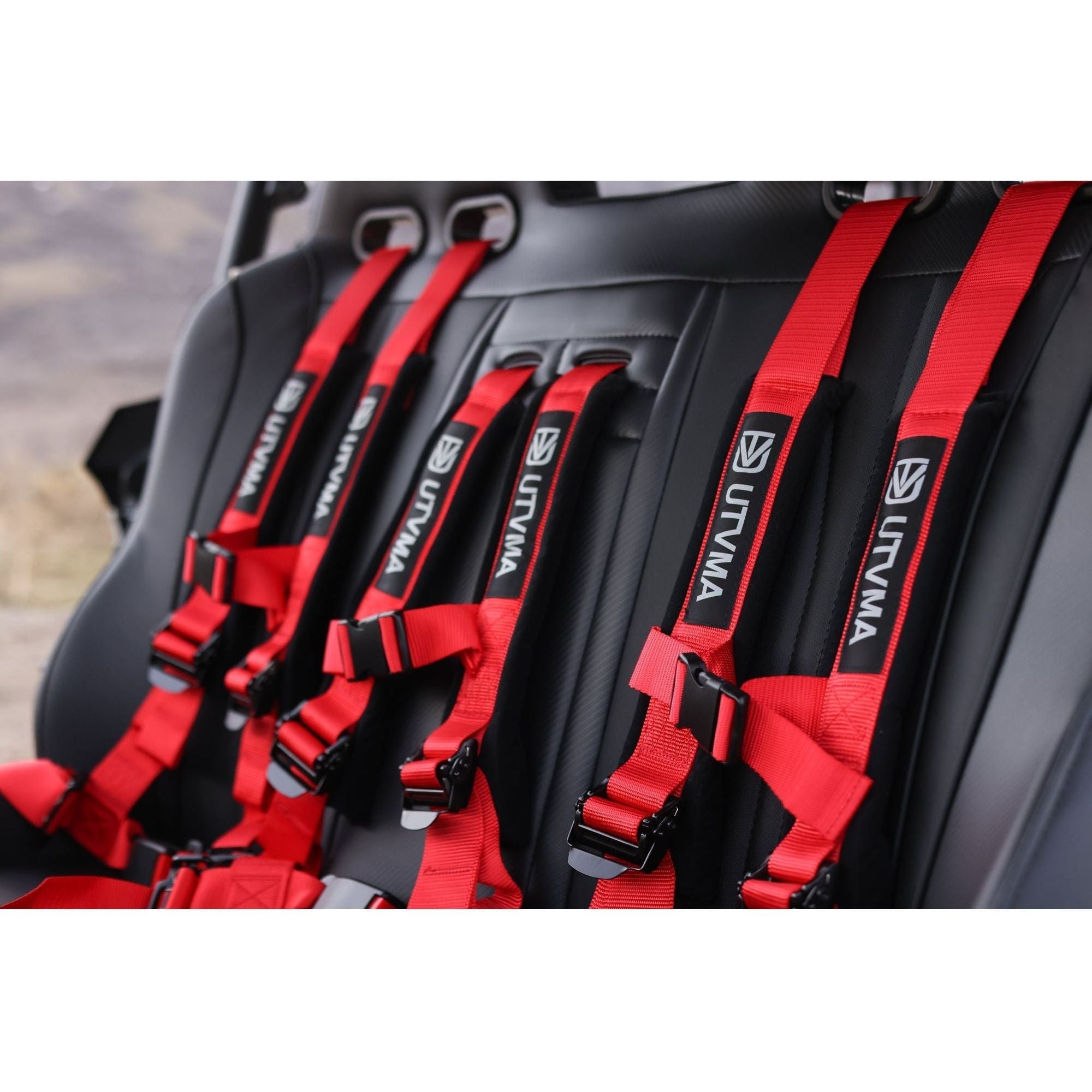 Polaris RZR XP Front / Rear Bench Seat with Harnesses