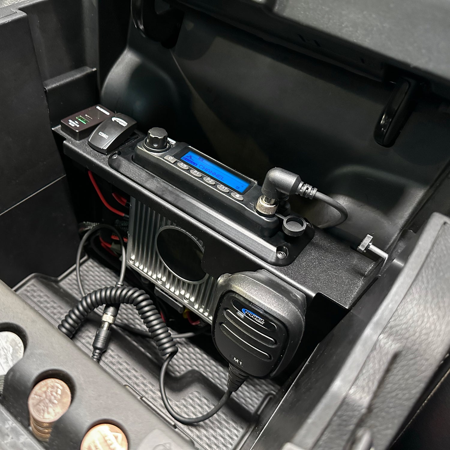 RAM Two-Way Mobile Radio Kit - M1-V - Business Band VHF