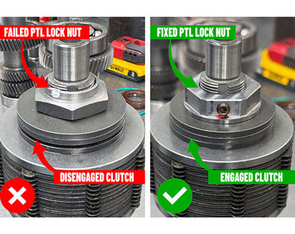 PTL Lock Nut with Set Screw
