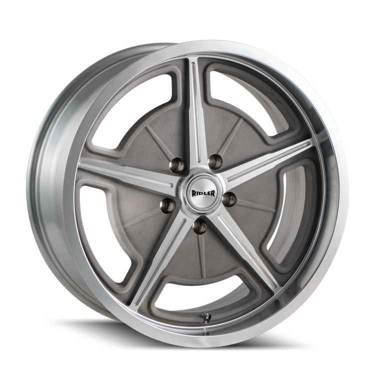 RIDLER RIDLER 605 MATTE AS-CAST MACHINED 18X8 5-120.65 0MM 83.82MM