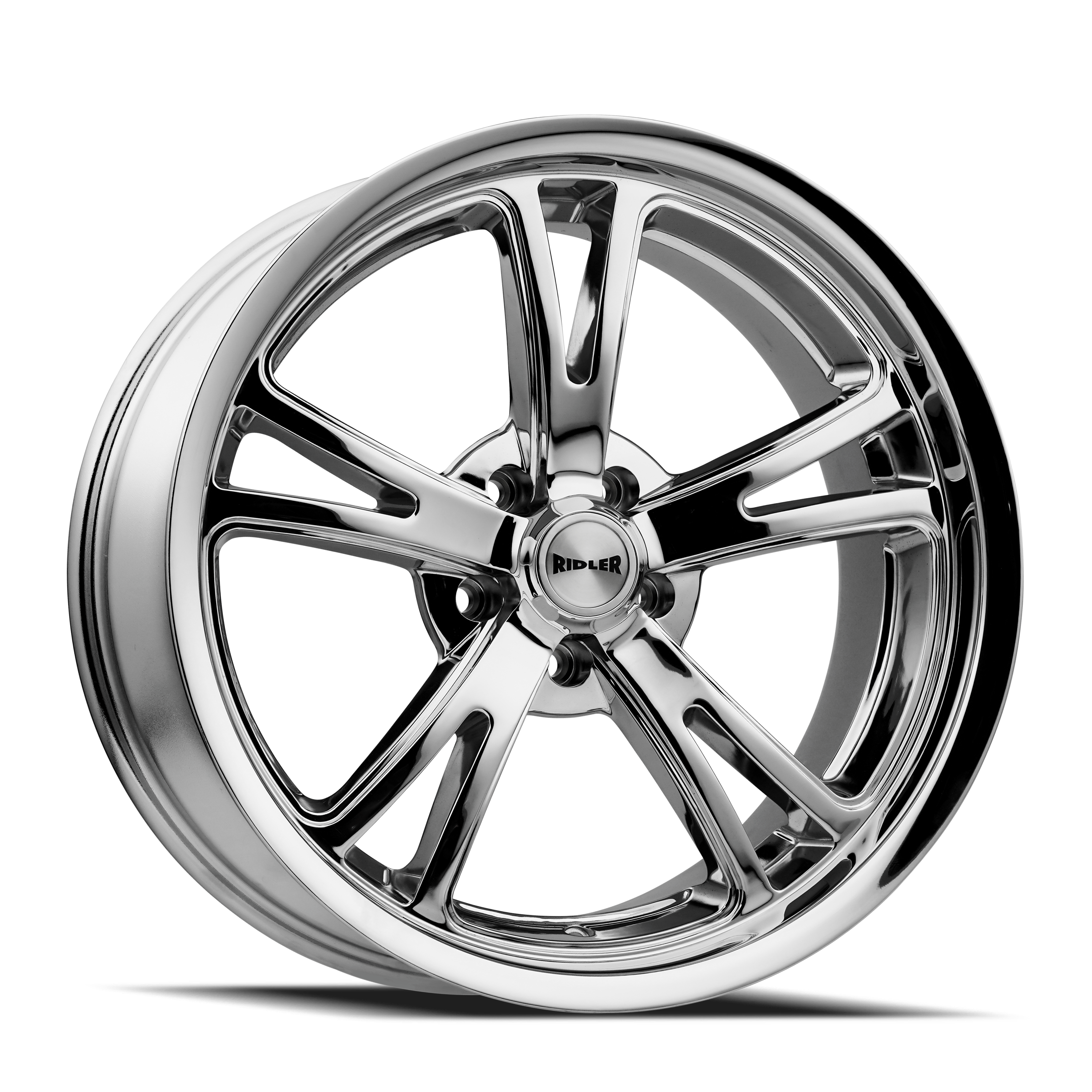 RIDLER RIDLER 606 CHROME 18X9.5 5-127 0MM 83.82MM