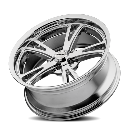 RIDLER RIDLER 606 CHROME 18X9.5 5-127 0MM 83.82MM