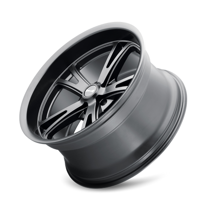 RIDLER RIDLER 606 MATTE BLACK 22X10.5 5-115 25MM 72.62MM