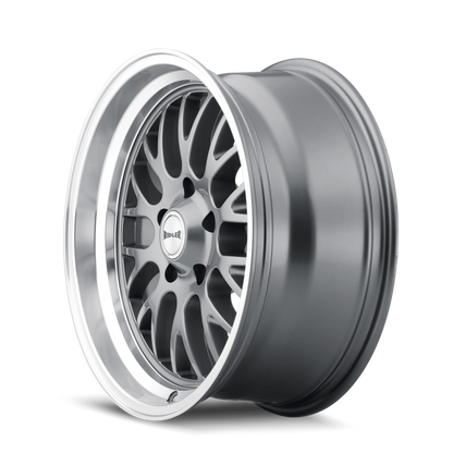 RIDLER RIDLER 607 GLOSS GREY MACHINED 20X10 5-120.65 0MM 83.82MM