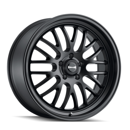 RIDLER RIDLER 607 MATTE BLACK 22X10.5 5-115 25MM 72.62MM