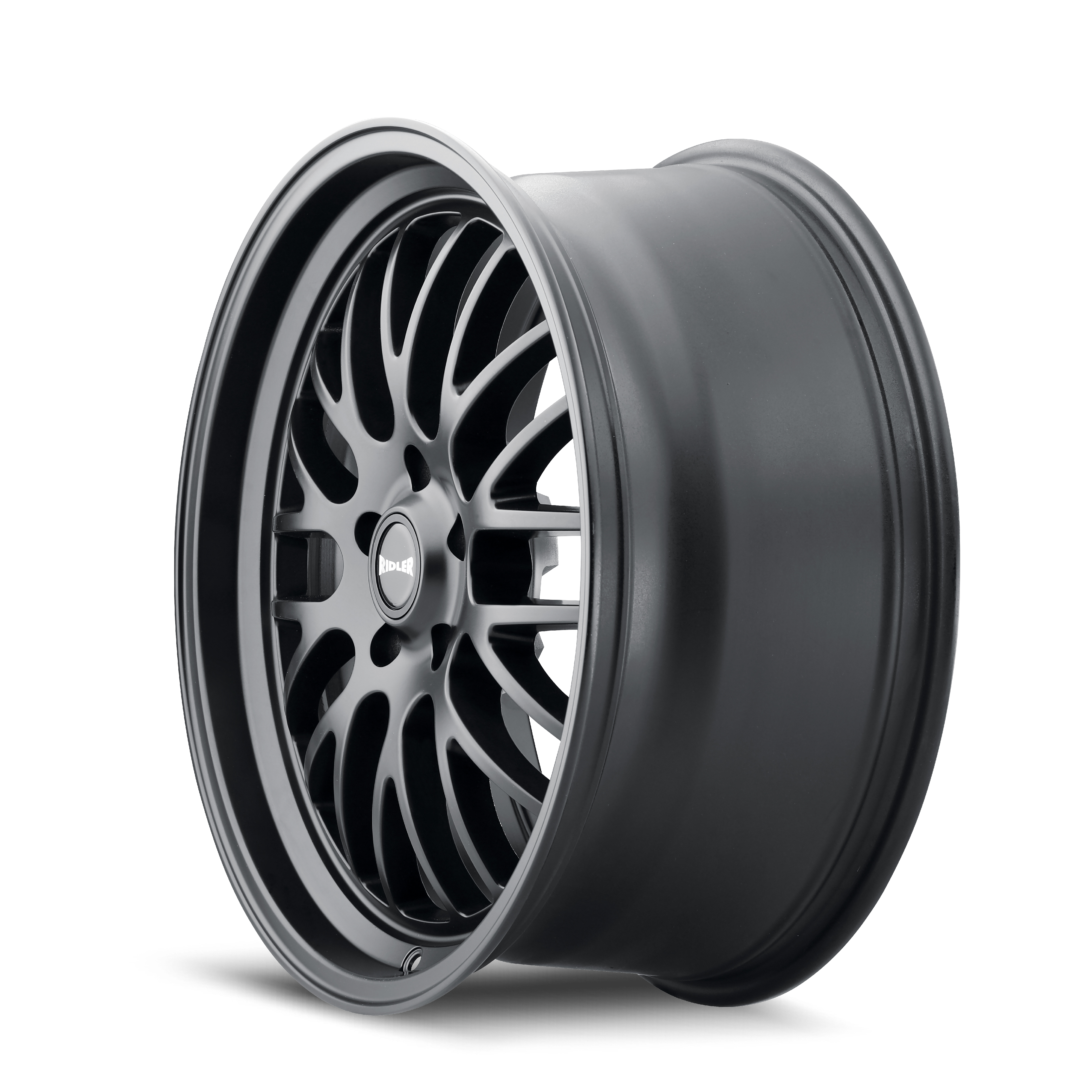 RIDLER RIDLER 607 MATTE BLACK 20X10.5 5-115 25MM 72.62MM