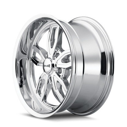 RIDLER RIDLER 608 CHROME 20X8.5 5-127 0MM 78.3MM