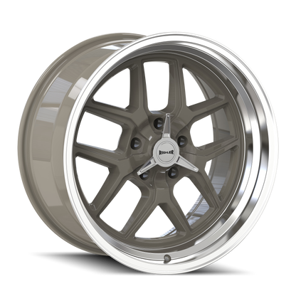 RIDLER RIDLER 610 GLOSS GREY POLISHED 17X8 5-120.65 0MM 83.82MM