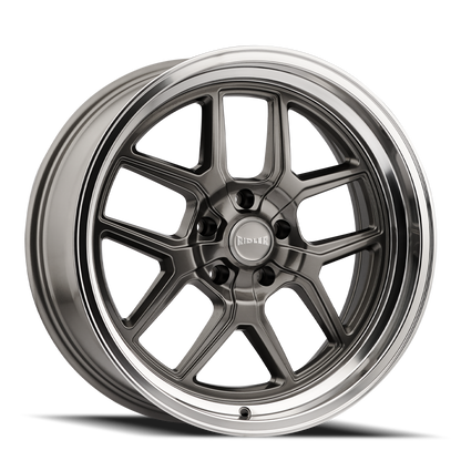 RIDLER RIDLER 610 GLOSS GREY POLISHED 20X10 5-120.65 0MM 83.82MM