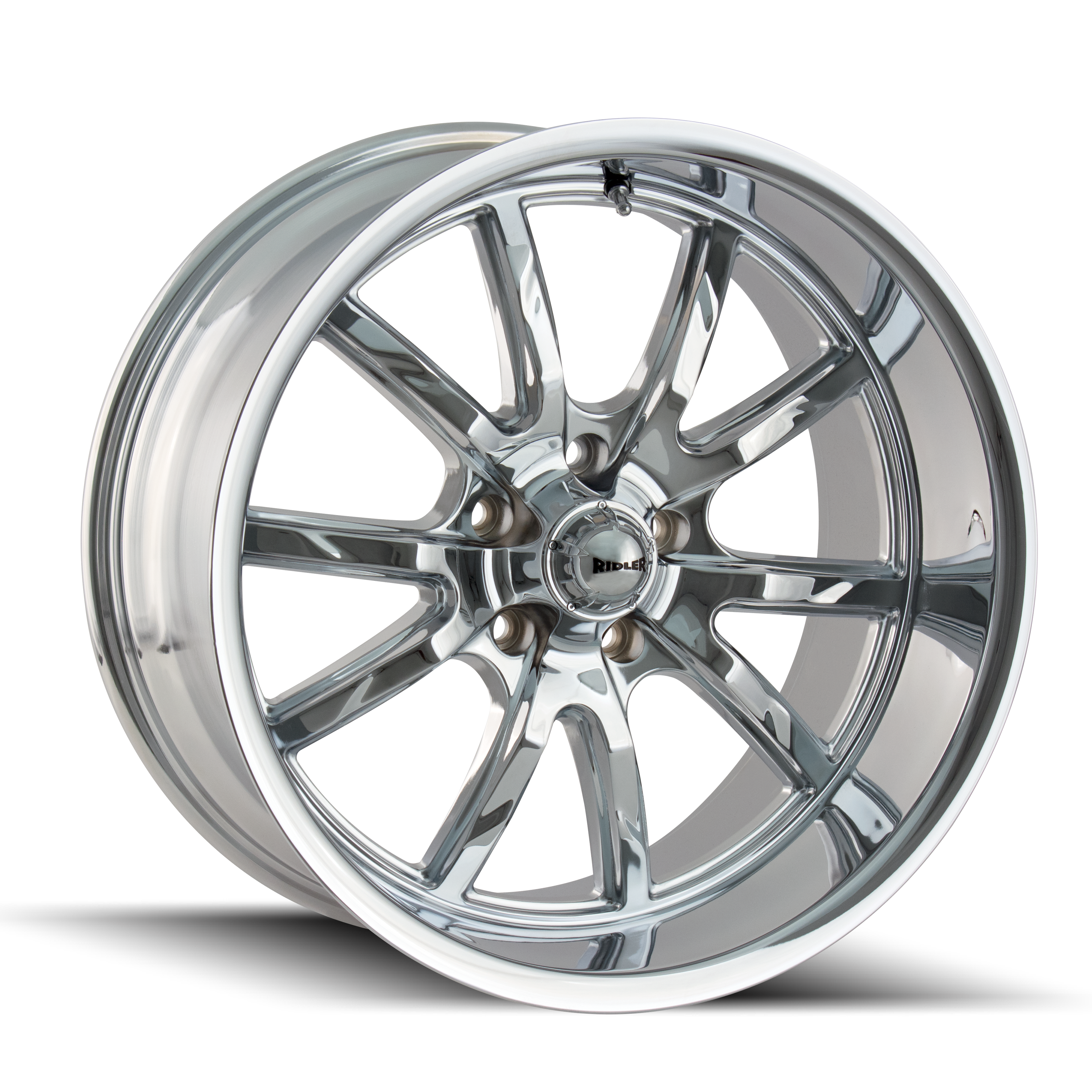 RIDLER RIDLER 650 CHROME 18X9.5 5-127 0MM 83.82MM