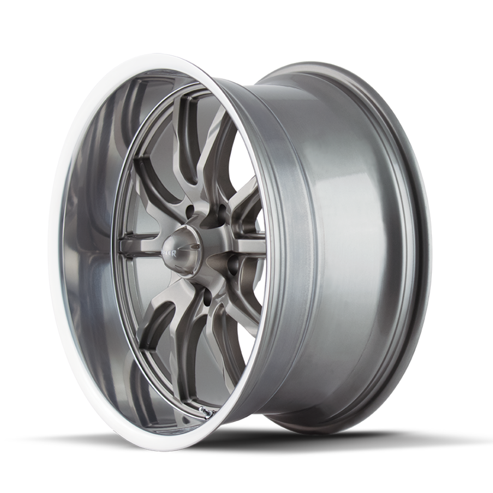 RIDLER RIDLER 650 GLOSS GREY POLISHED 20X10 5-120.65 0MM 83.82MM