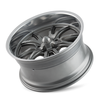RIDLER RIDLER 650 GLOSS GREY POLISHED 17X8 5-114.3 0MM 83.82MM