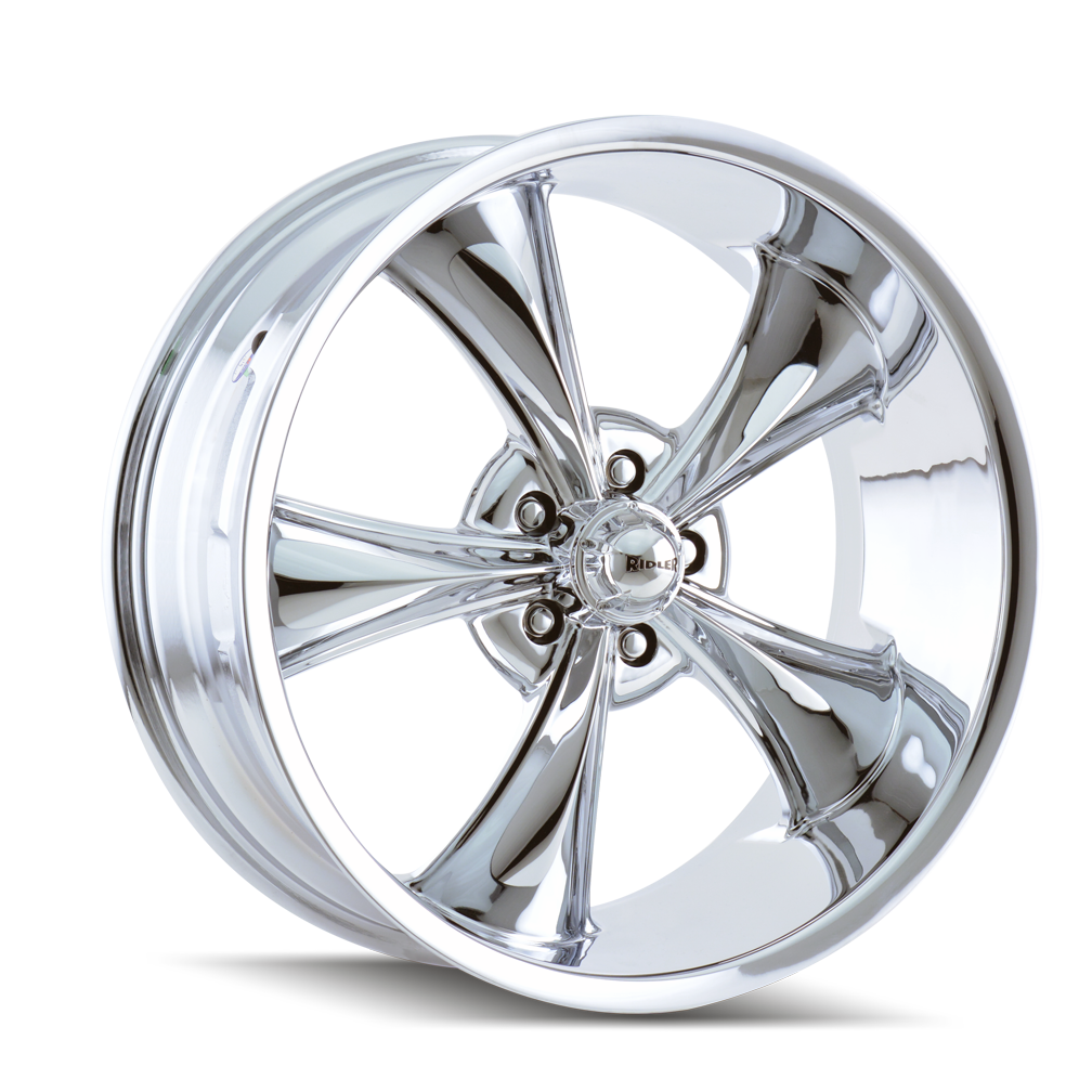 RIDLER RIDLER 695 CHROME 22X10.5 5-127 0MM 83.82MM