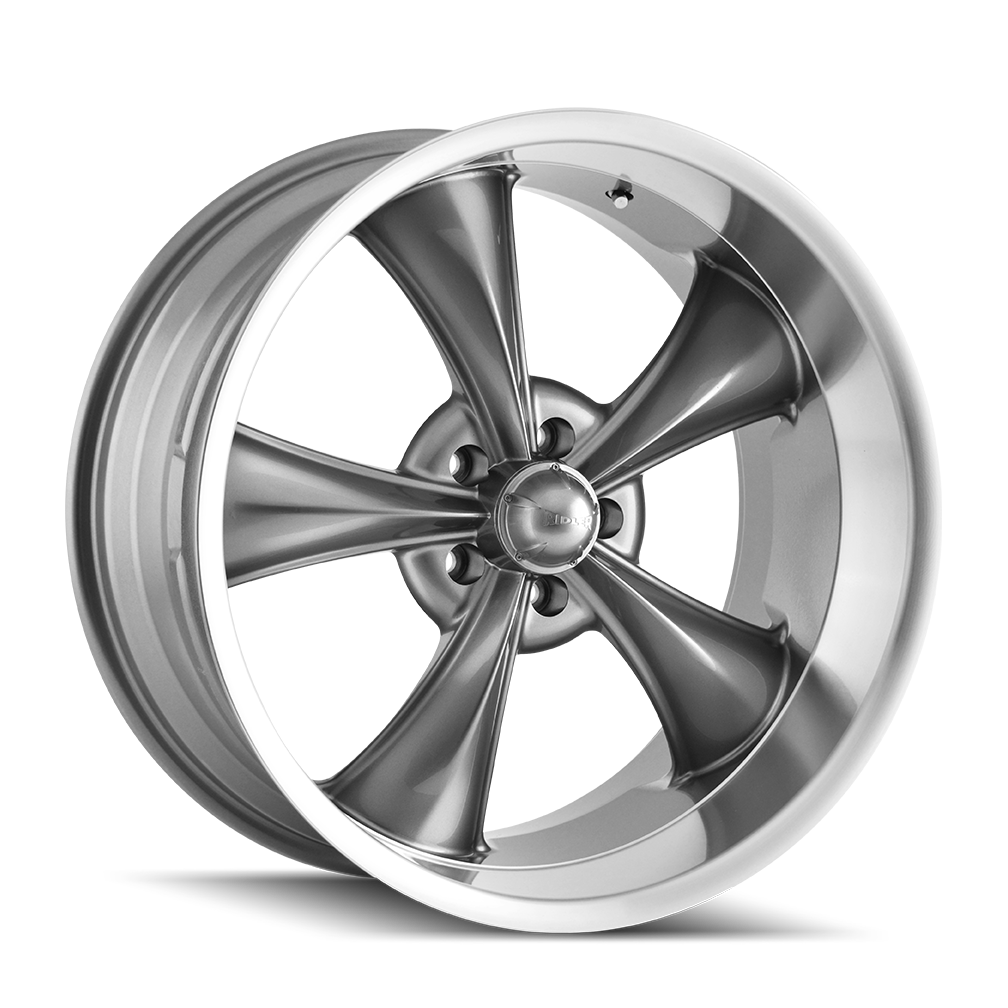 RIDLER RIDLER 695 GLOSS GREY MACHINED 22X9 5-127 0MM 83.82MM
