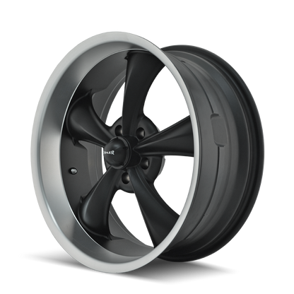 RIDLER RIDLER 695 MATTE BLACK MACHINED 17X7 5-120.65 0MM 83.82MM