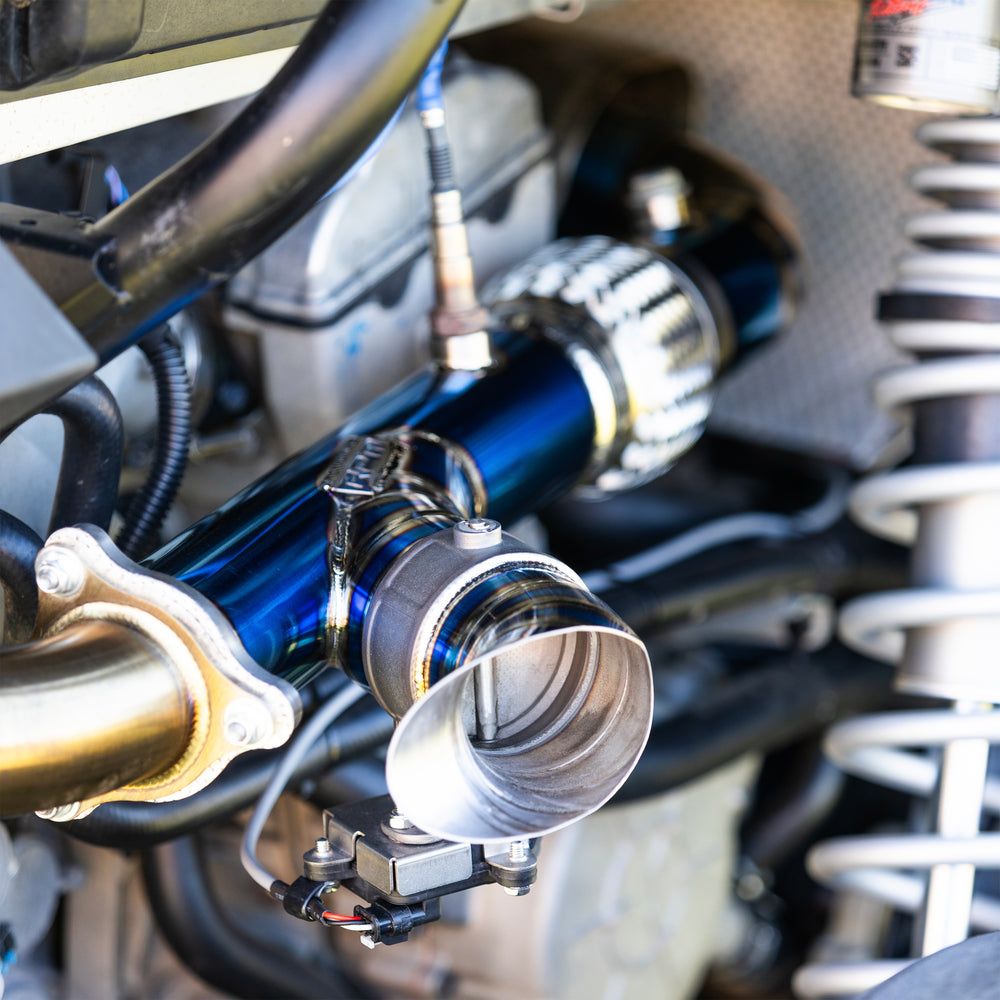 Polaris RZR Turbo Titanium 3" Electronic Dump Valve Exhaust