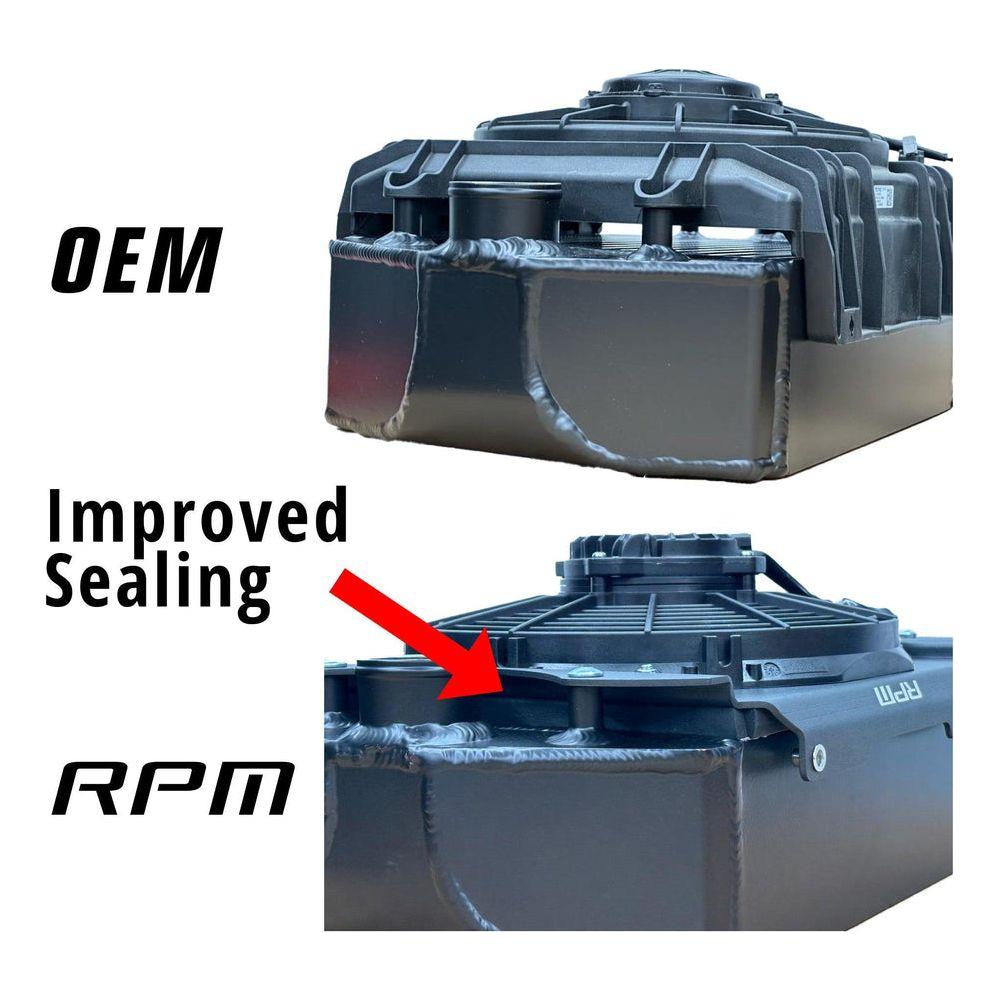 Can Am X3 (2020-2024) Sealed Intercooler Fan Shroud