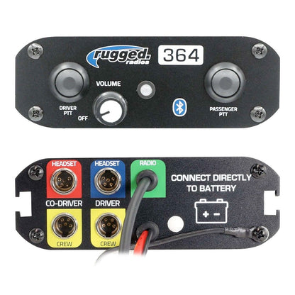 364 Intercom Kit – 2-Person Bluetooth Intercom System