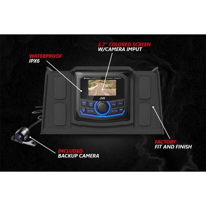 Polaris RZR A-Spec 5 Speaker Plug-&-Play Kit with JVC