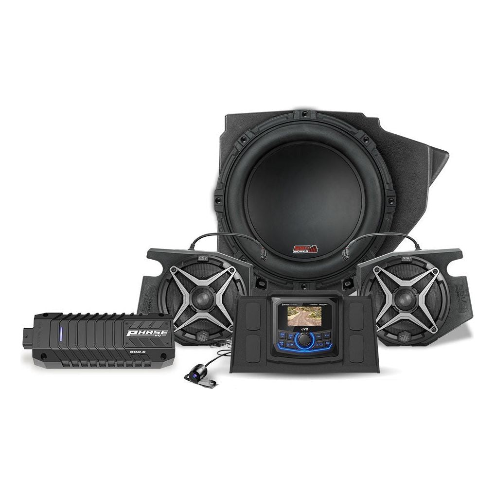 Polaris RZR A-Spec 3 Speaker Plug-&-Play Kit with JVC