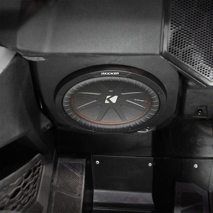 2020-2024 Polaris RZR Pro R / Turbo R / Pro XP Under-Dash 10" Sealed Subwoofer-Enclosure (Unloaded)