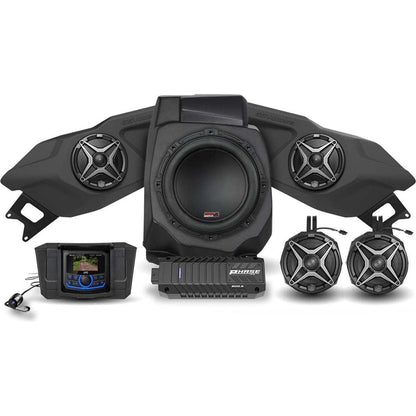 Polaris RZR Pro / Turbo R A-Spec 5 Speaker Plug-&-Play System with JVC