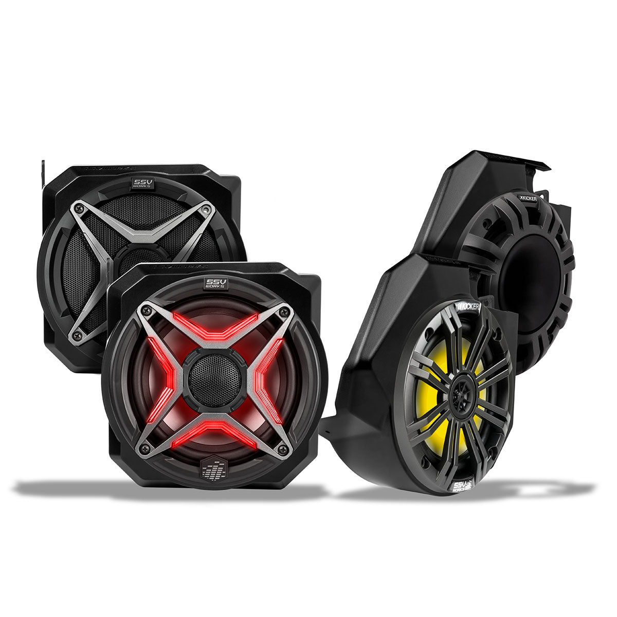 2025 Polaris® RZR Pro R / Pro S / Pro XP Front 6.5" Dash Speaker Pods